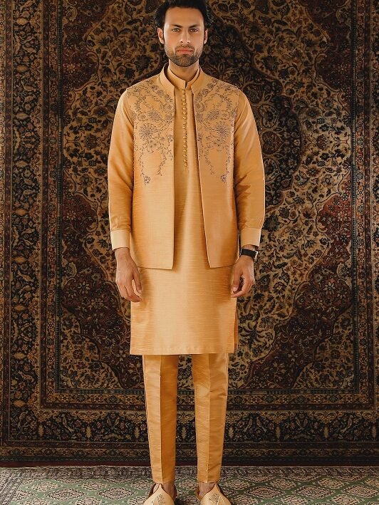Wedding wear waistcoat for men