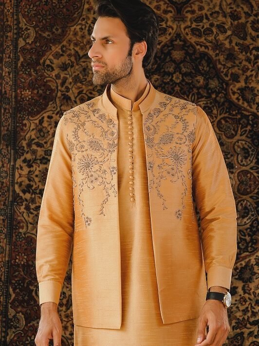 Wedding wear waistcoat for men
