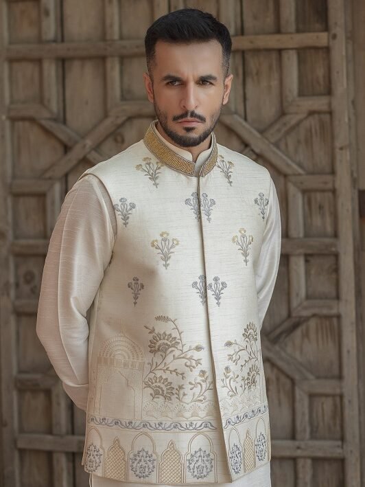 Buy men's waist coats online in Pakistan