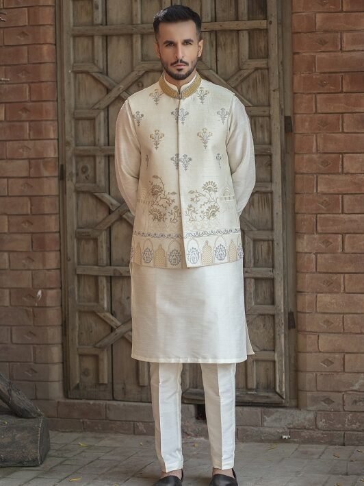 Buy men's waist coats online in Pakistan