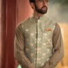 Gold Embroidery Waist Coat