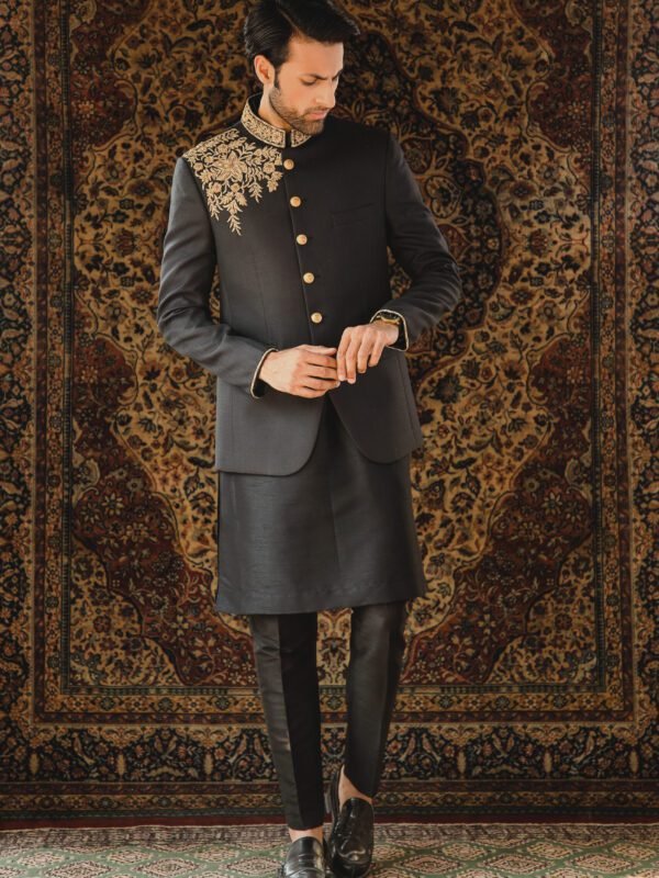 Party Wear Embroidered Prince Coats Online