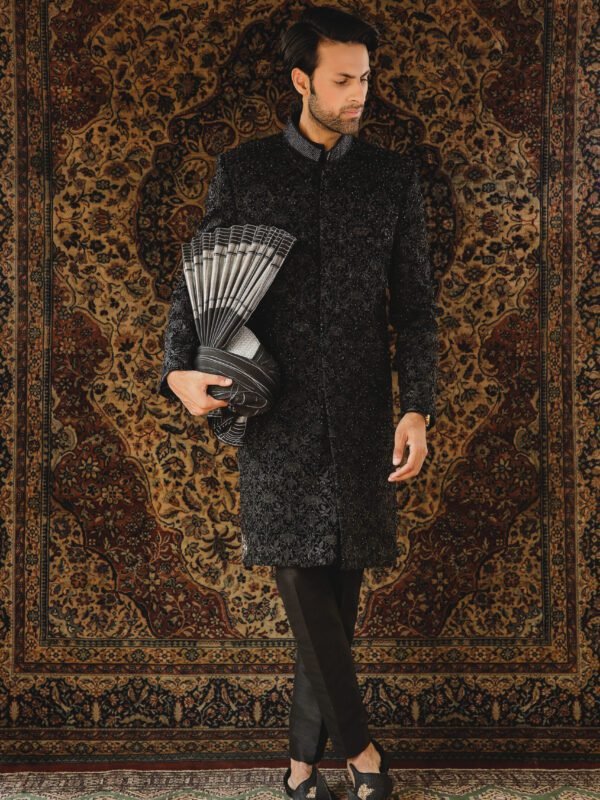 Buy velvet sherwanis online
