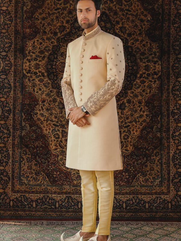 Classic wedding sherwani styles for men