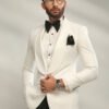 Trendy men's two piece suit