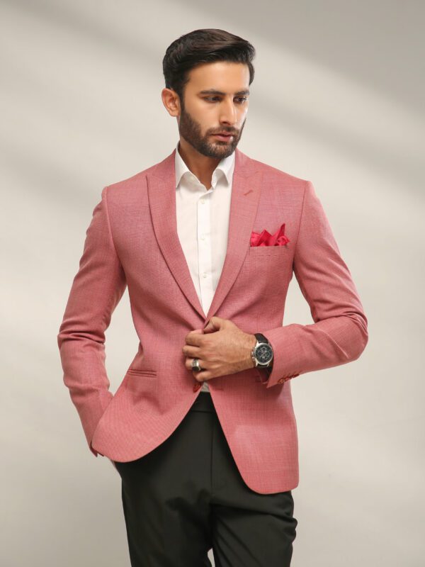 Single breasted blazer in wool online