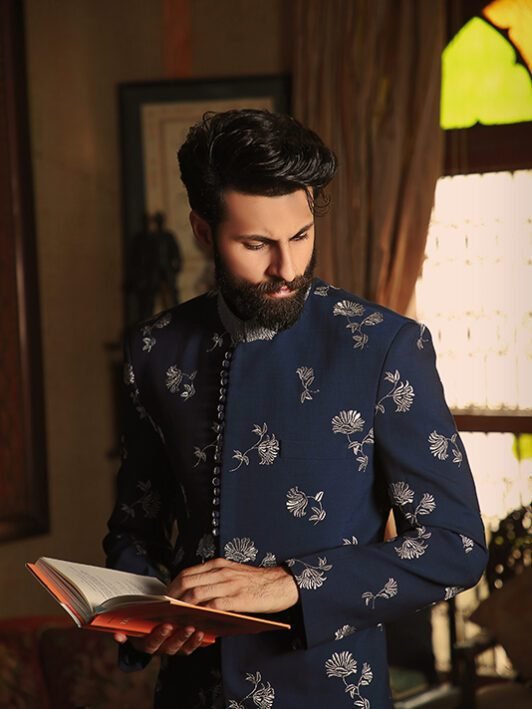 Classic embroidery sherwani styles