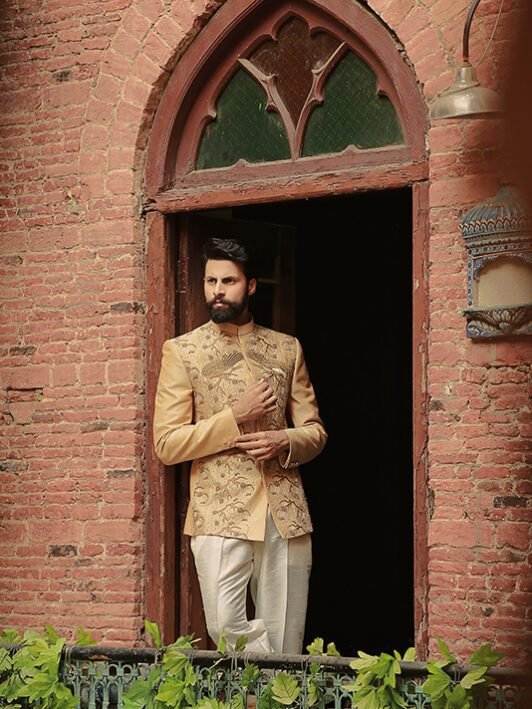 Wedding Embroidered Prince Coats