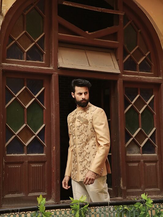 Wedding Embroidered Prince Coats
