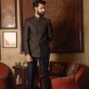 Wedding Geometric Embroidery Prince Coats
