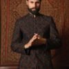 Wedding Geometric Embroidery Prince Coats