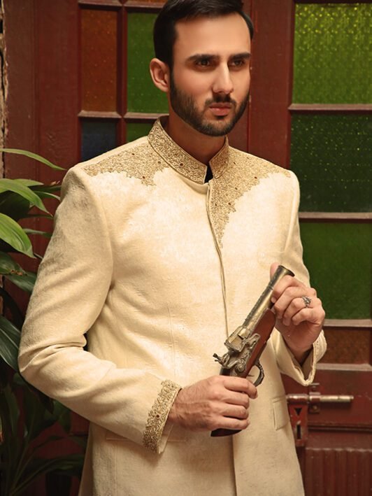 Jamawar Karandi Prince Coat