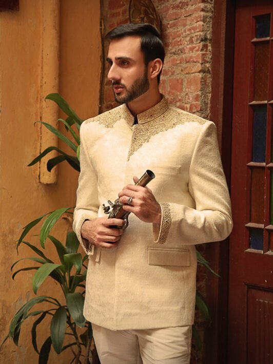 Jamawar Karandi Prince Coat