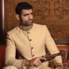 Party Wear Jamawar Prince Coats Online