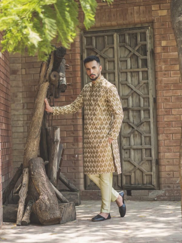 Buy Embroidered Silk Kurta Online