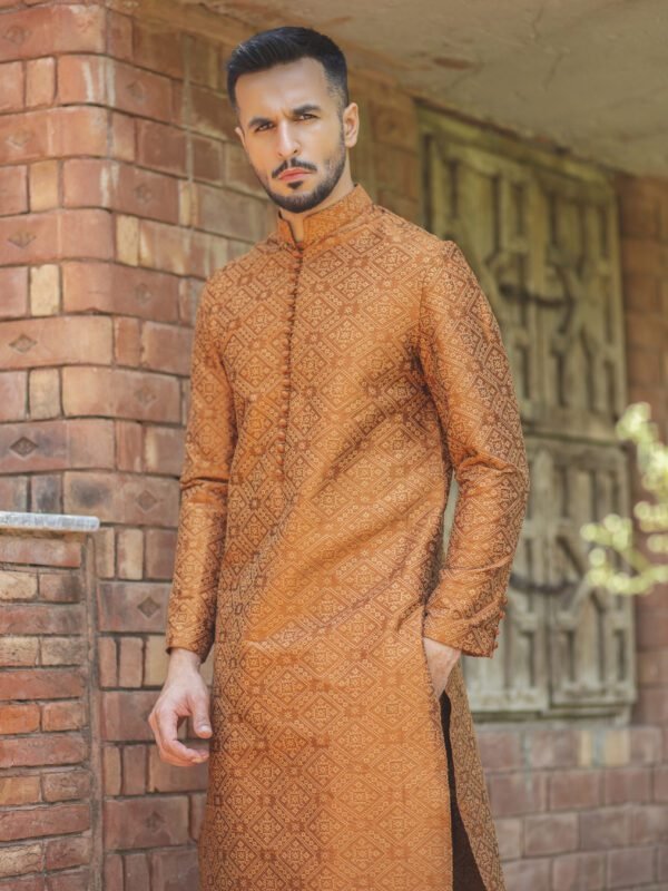 Styling Embroidered Silk Kurta