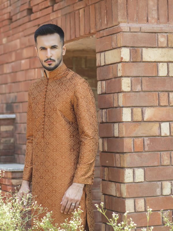 Styling Embroidered Silk Kurta