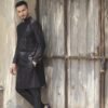 Party Wear Embroidered Silk Kurta