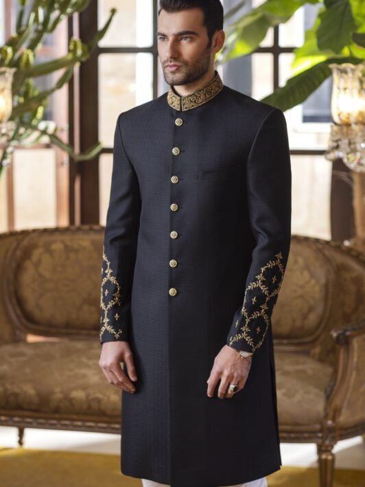 Groom wedding sherwani for men