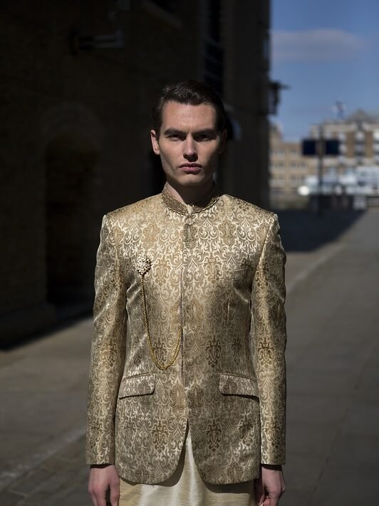 Buy Jamawar Prince Coat Online