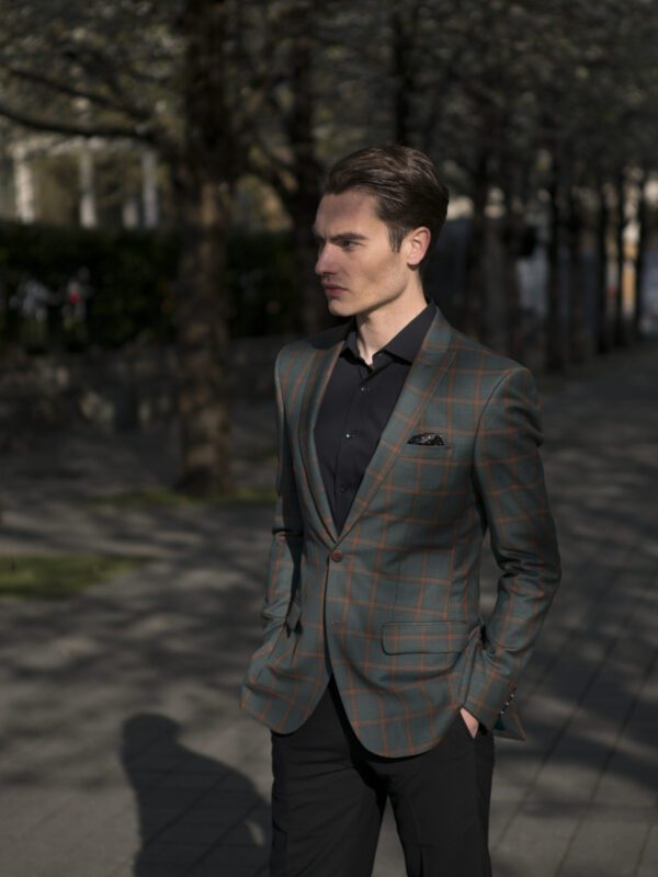 Trendy men's formal wear