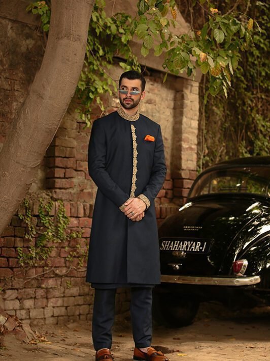 Classic Hand Worked Sherwani Styles Online