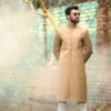 Wedding hand worked sherwani online