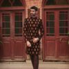 Velvet sherwani online
