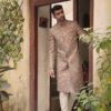 Trendy Organza sherwani online