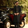 Styling hand worked sherwani online